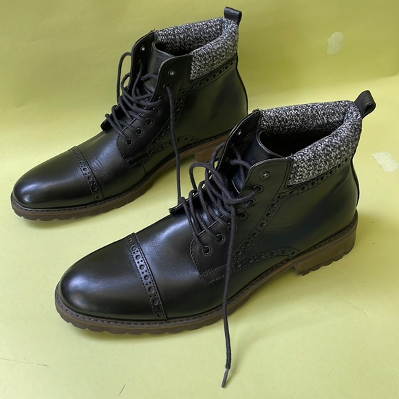 New black La Milano leather boots main image 4